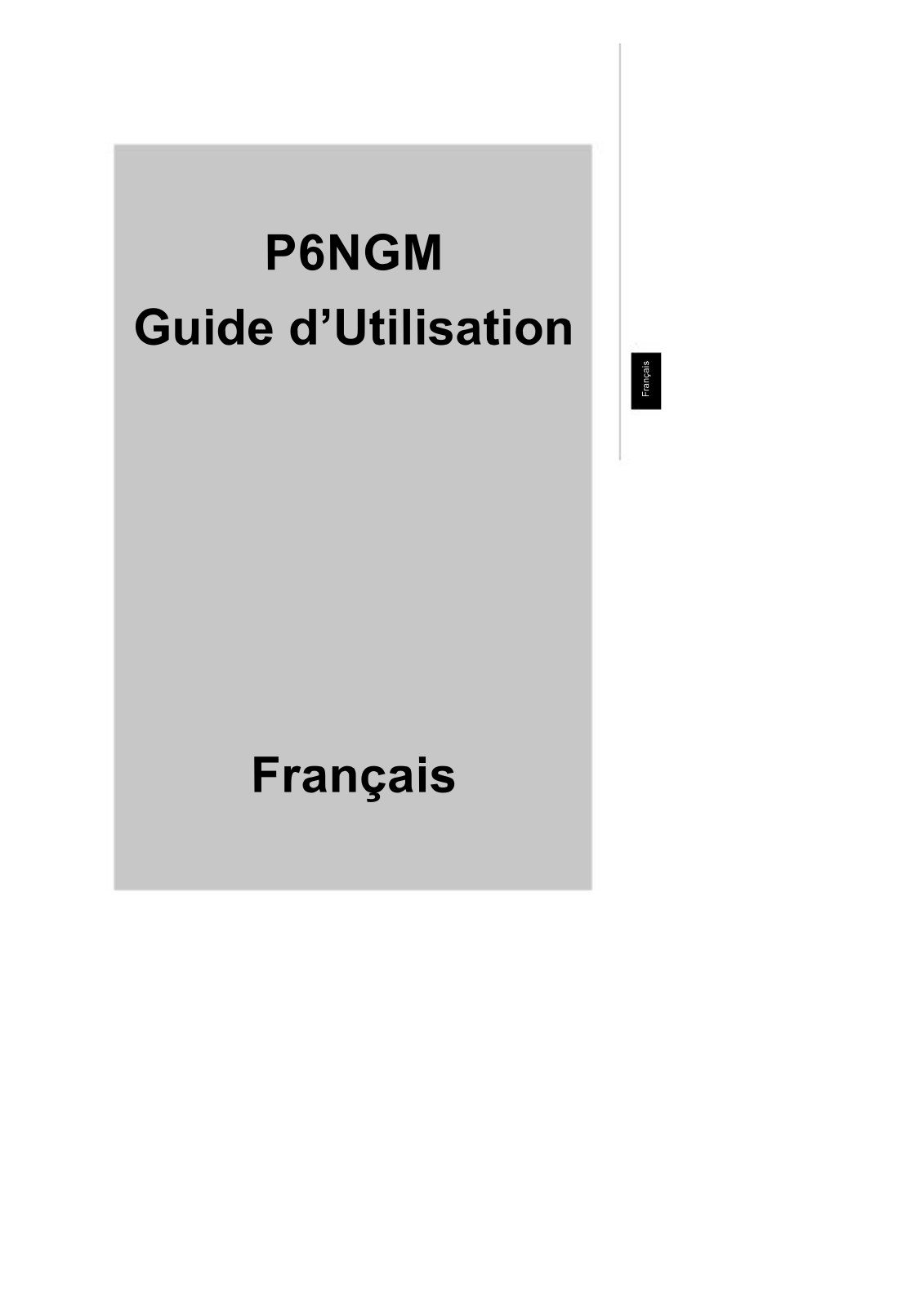 MSI P6NGM-F User Manual