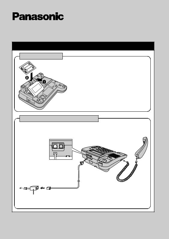 Panasonic KX-TS560LX Operating Instructions