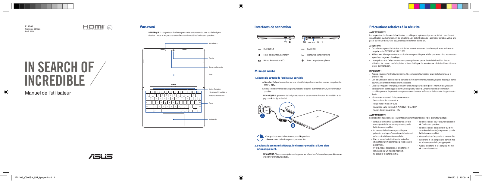 Asus C301, C300 User’s Manual