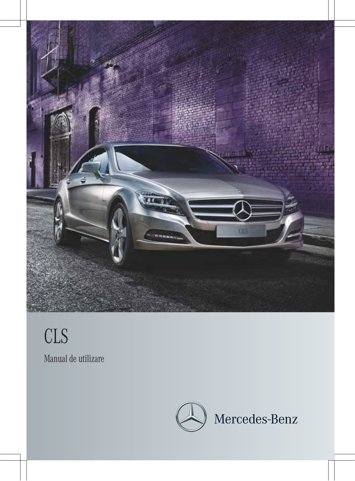 Mercedes CLS 250 2011, CLS 350 2011 User Manual