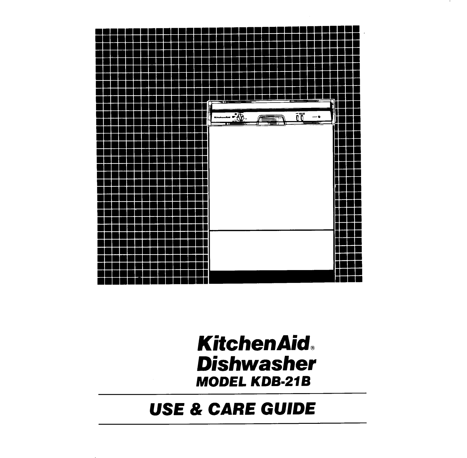 KitchenAid KDB-21B User Manual