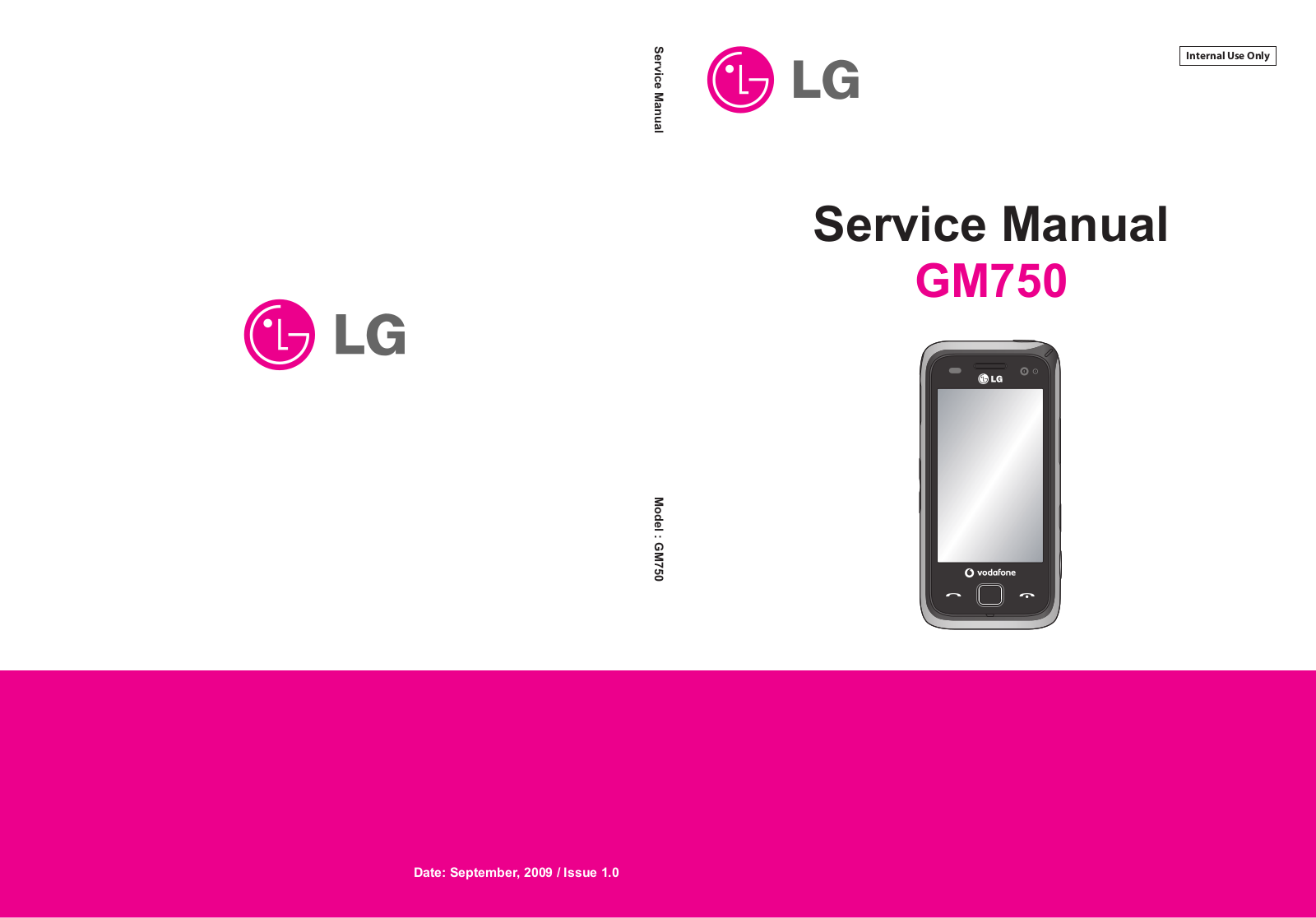 LG GM750 Service Manual