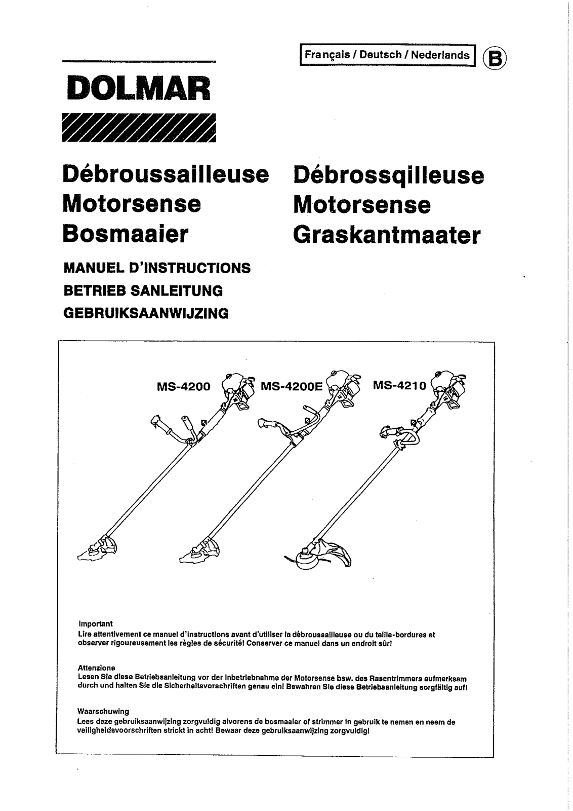 MAKITA MS4200, MS4200E, MS4210 User Manual