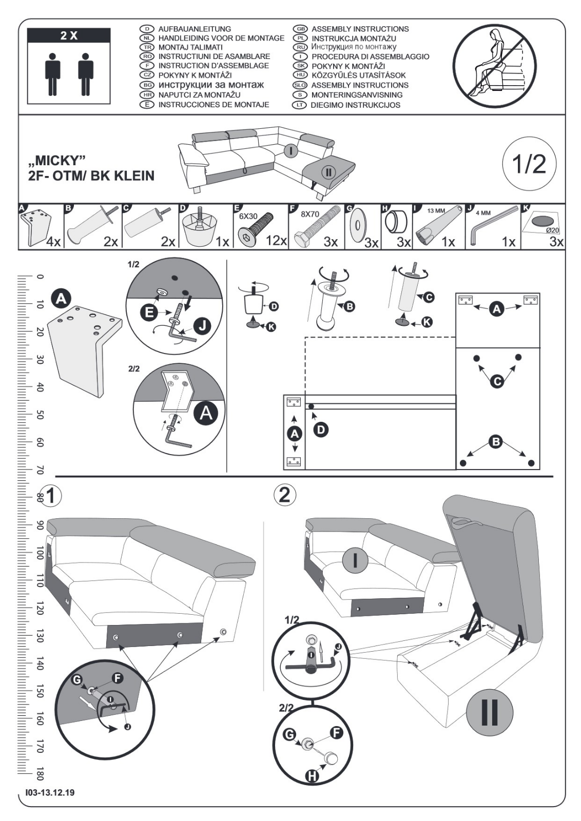 COTTA Komaris Assembly instructions - ManualMachine.com