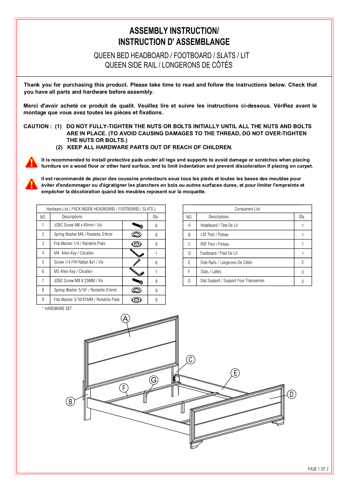 Foundstone W007984793 Assembly Instruction - ManualMachine.com