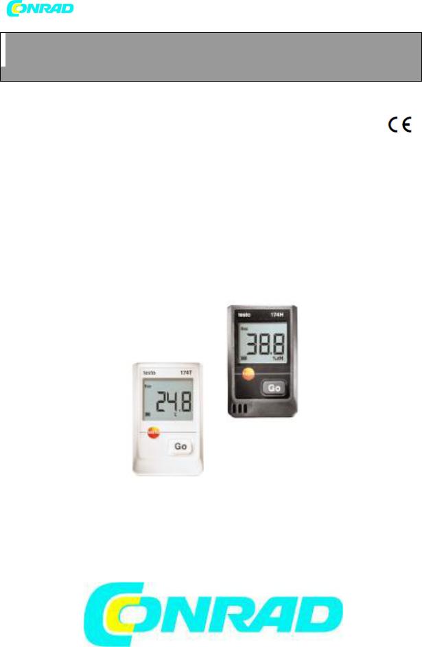 testo 174T User guide