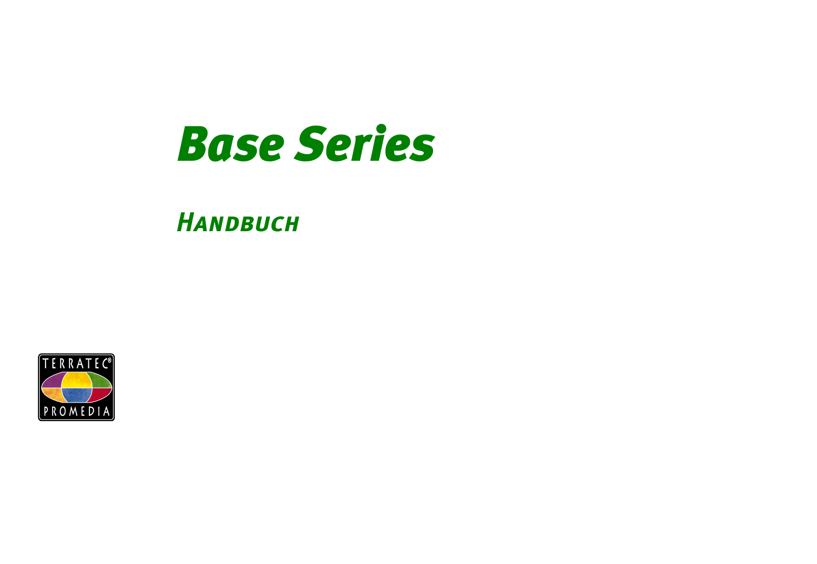 TerraTec Base 1 User Manual