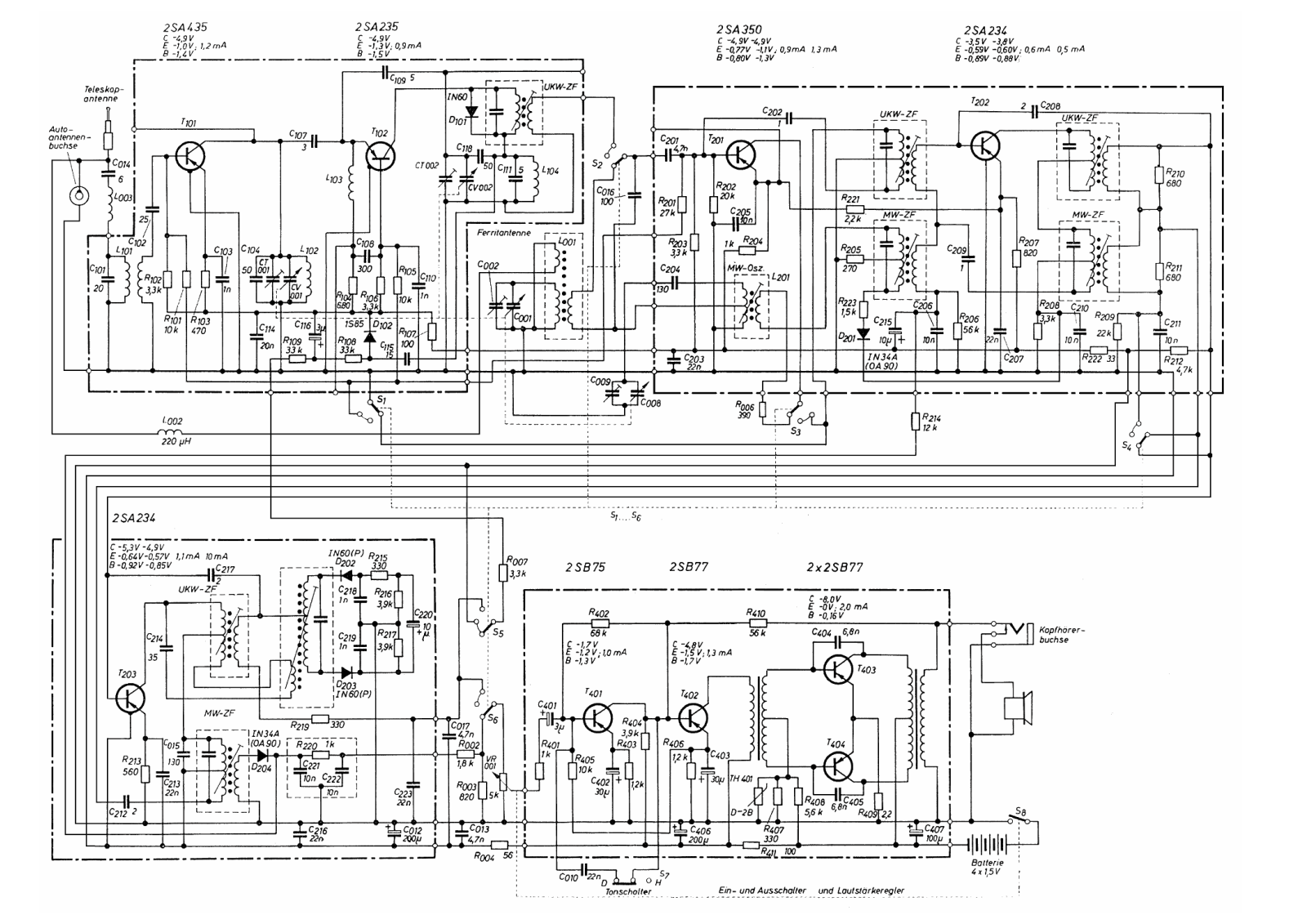 Hitachi KH-980-E Schematic