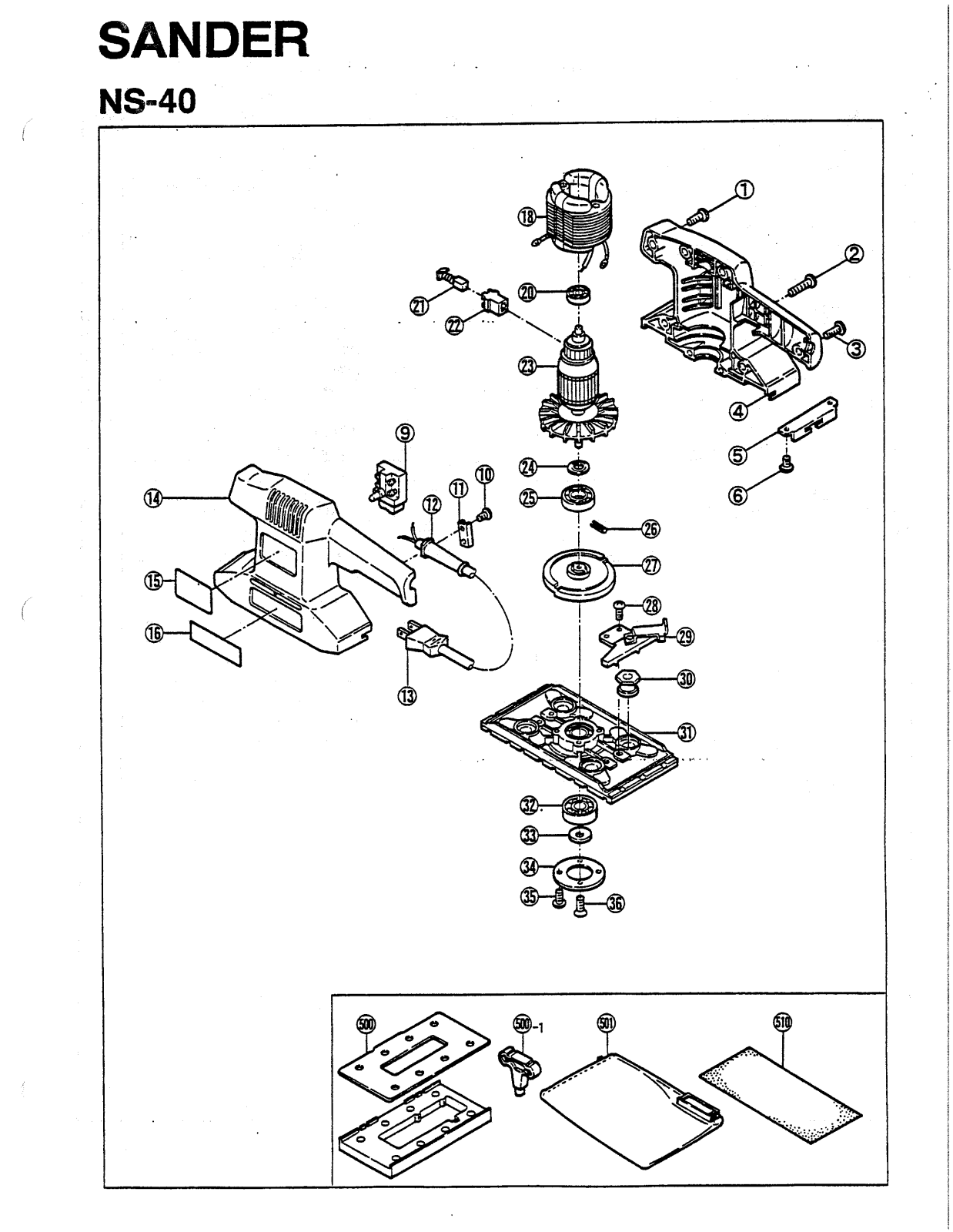 Ryobi NS40 User Manual