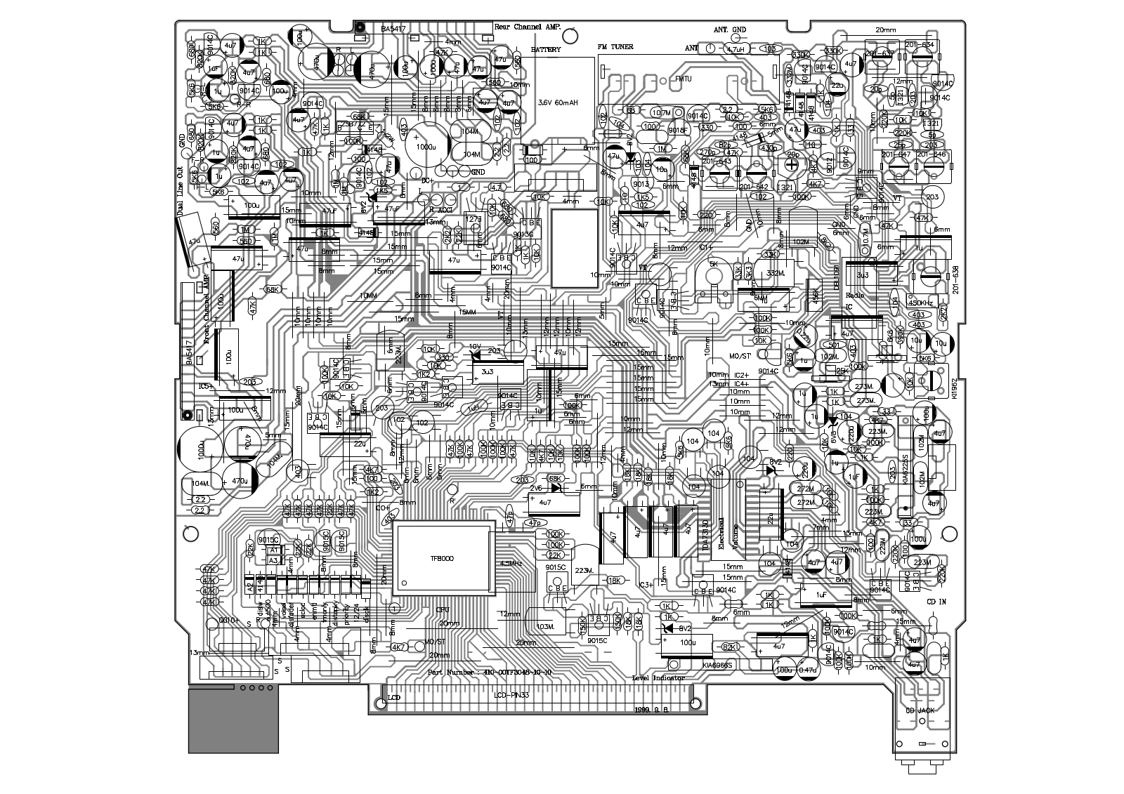 VITEK VT-3611 PCB MAIN