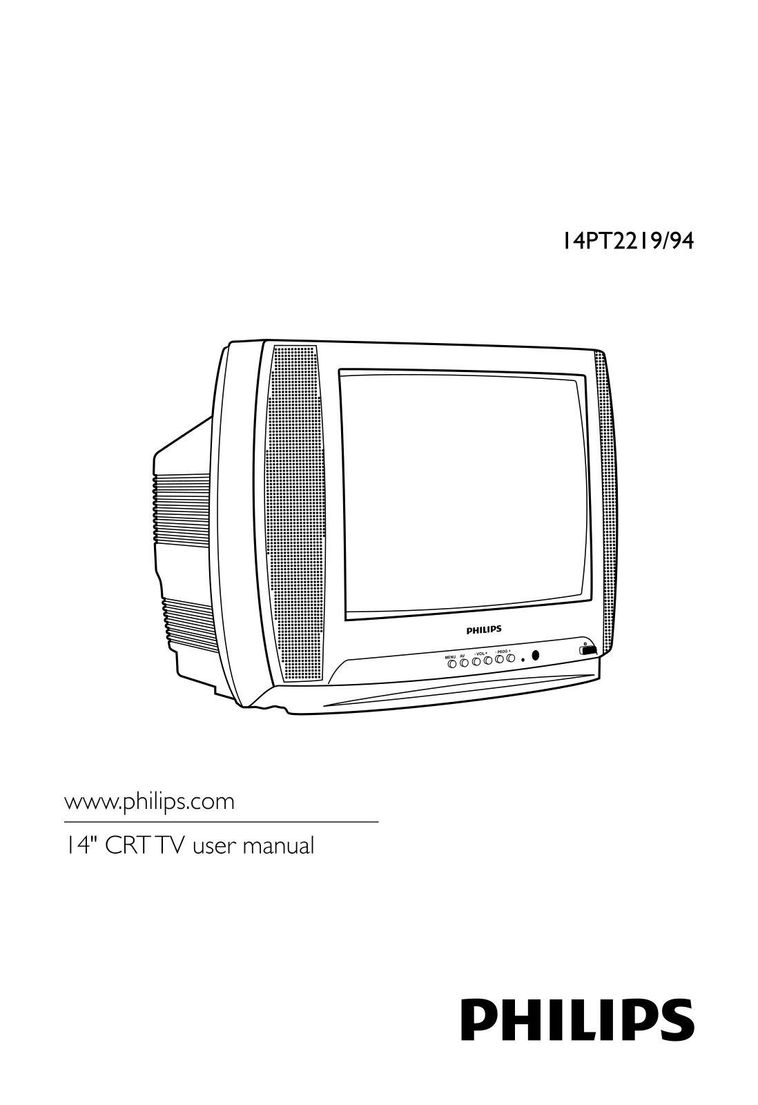 Philips 14PT2219, 14PT2219-94 User Manual