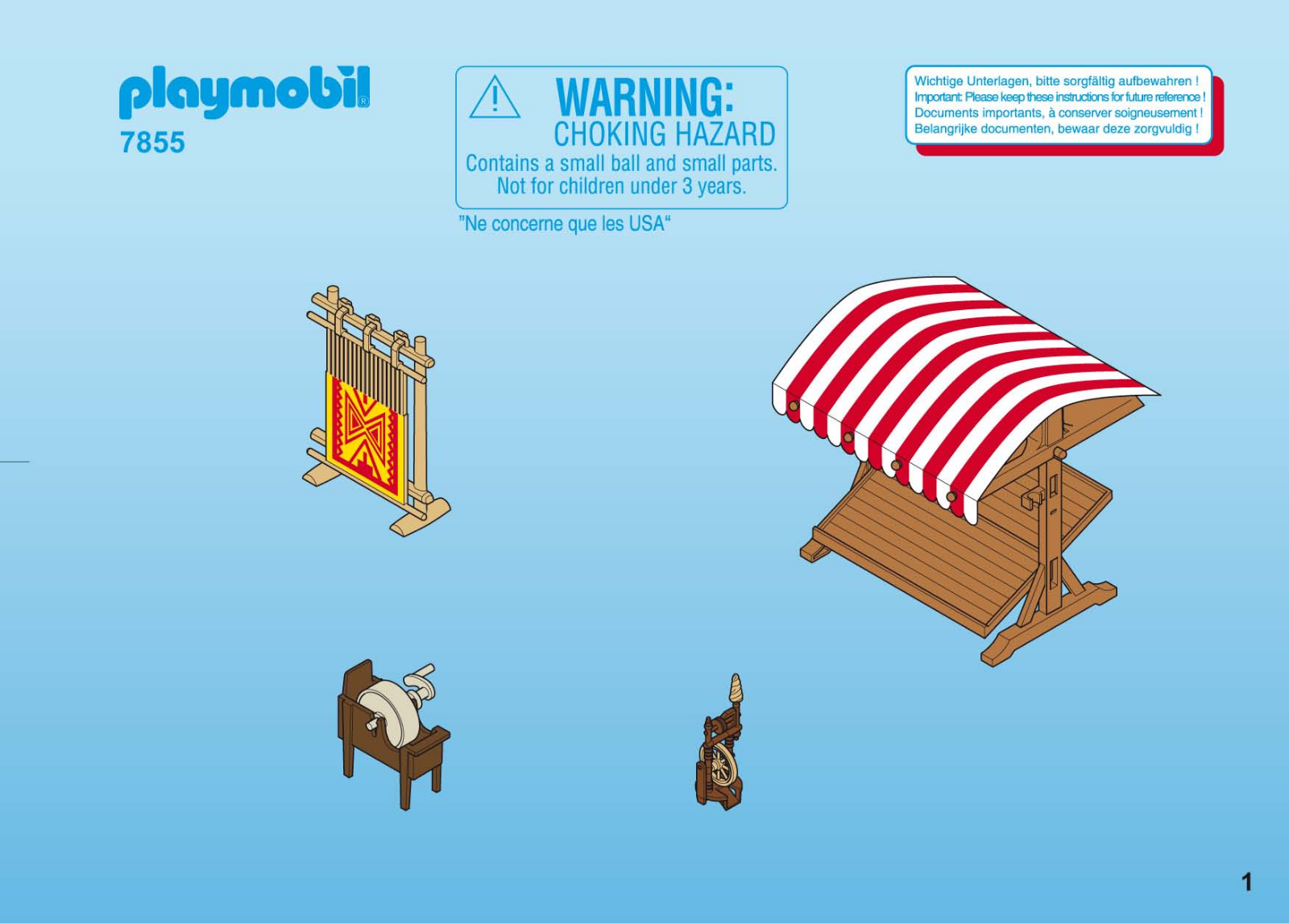 Playmobil 7855 Instructions