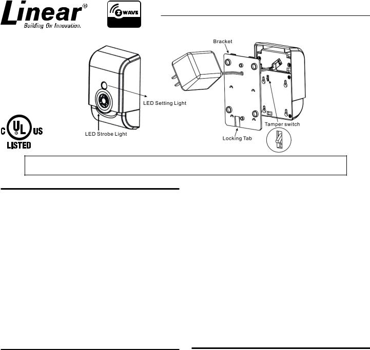 Linear WA105DBZ-1 User Manual