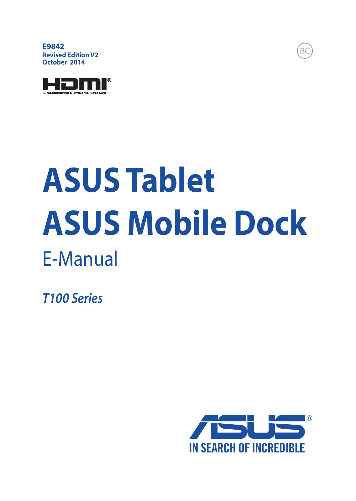 ASUS ME936 User Manual