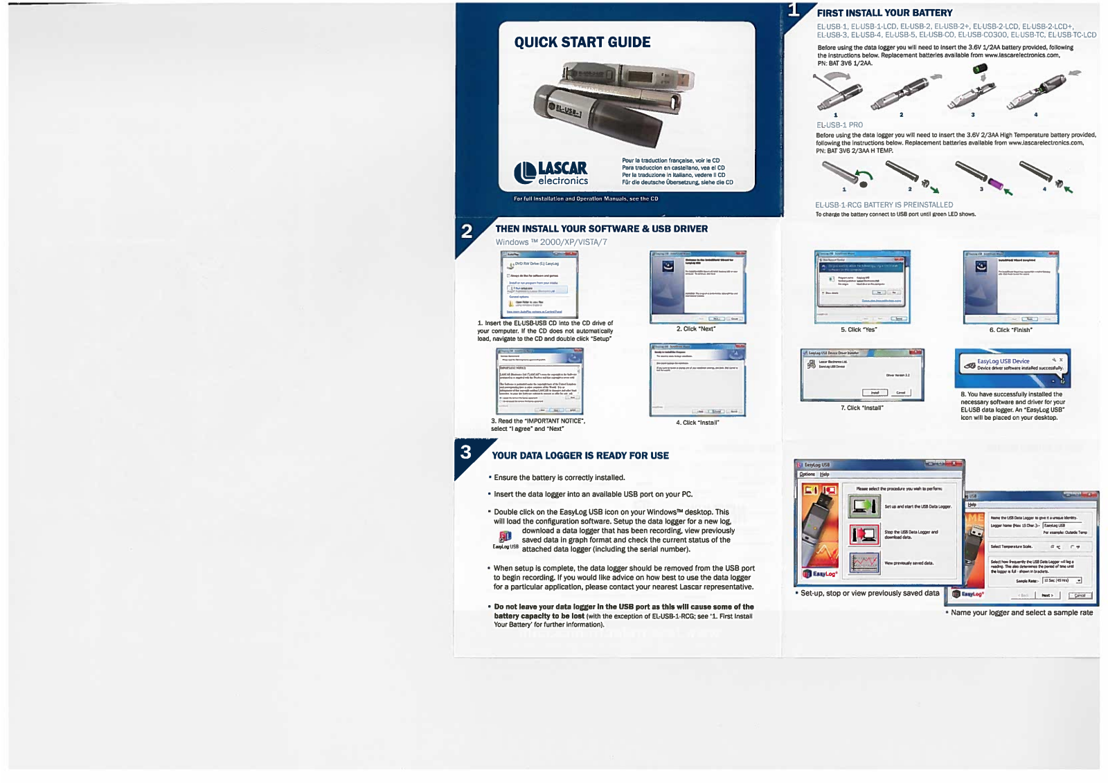 Lascar Electronics EL-USB-5 User guide