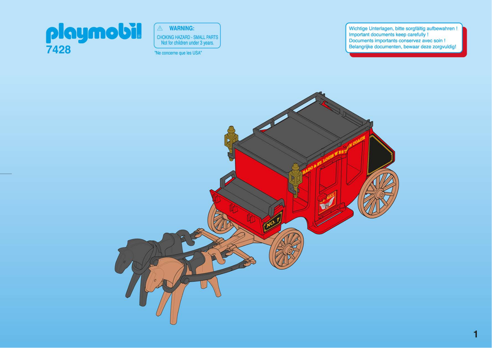 Playmobil 7428 Instructions