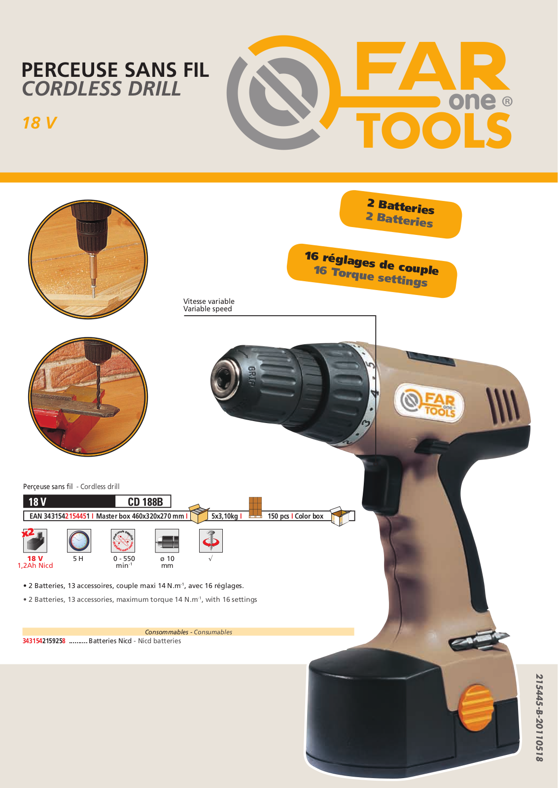 Fartools CD-188B User Manual