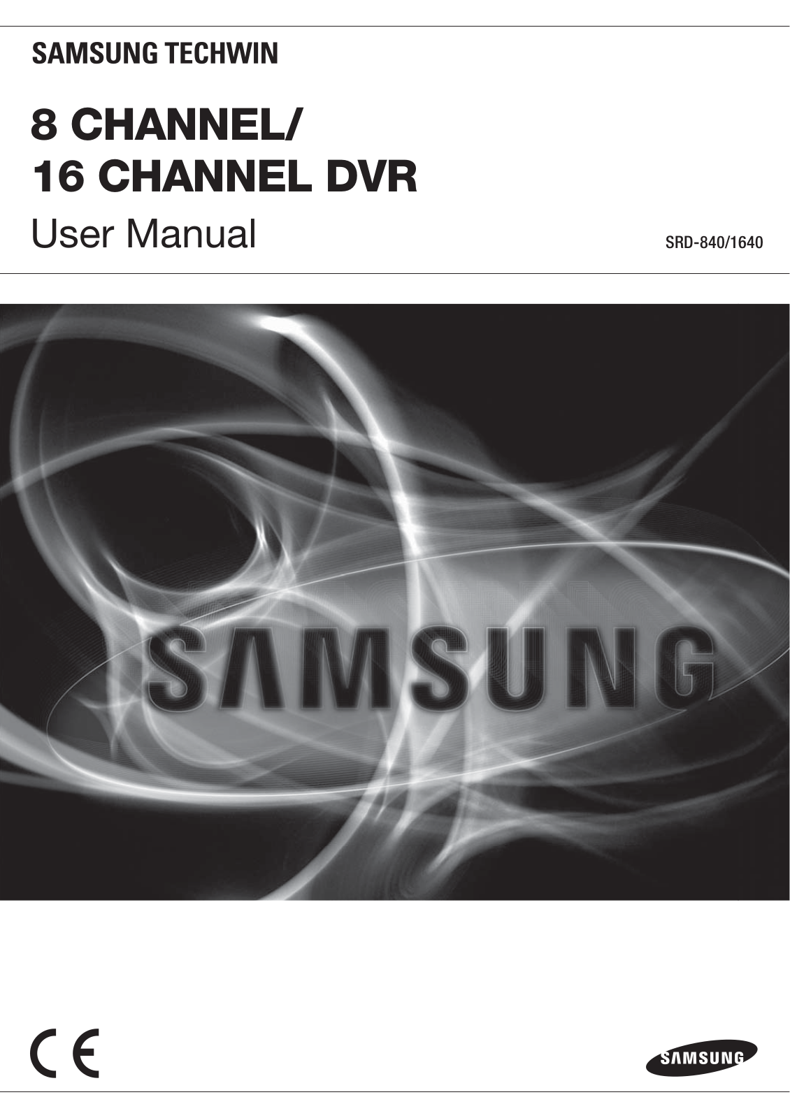 Samsung SRD-1640, SRD-840 User Manual