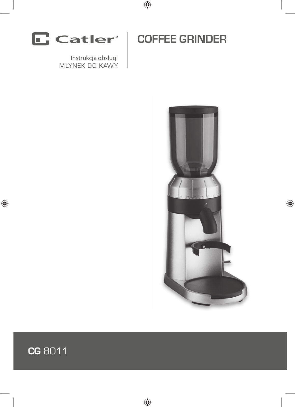 CATLER CG 8011 User guide - ManualMachine.com