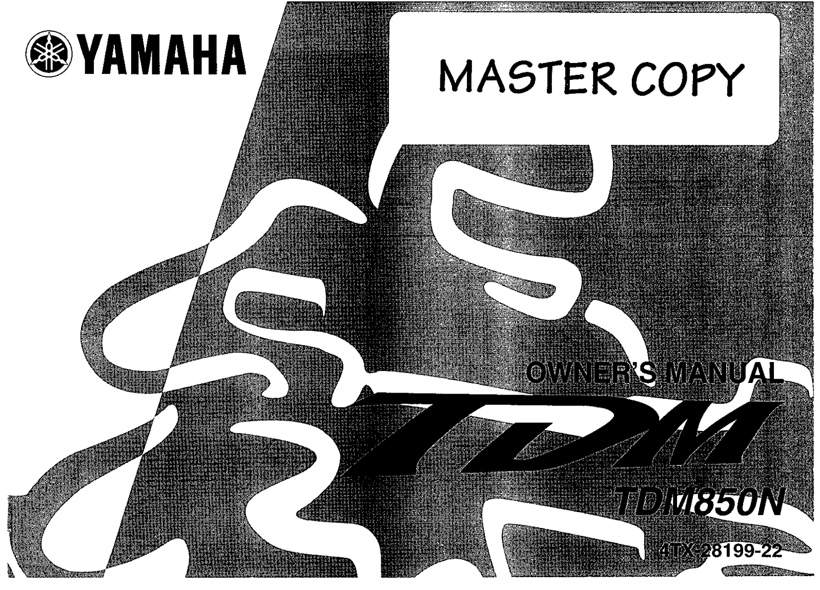 Yamaha TDM850 N 2001 Owner's manual