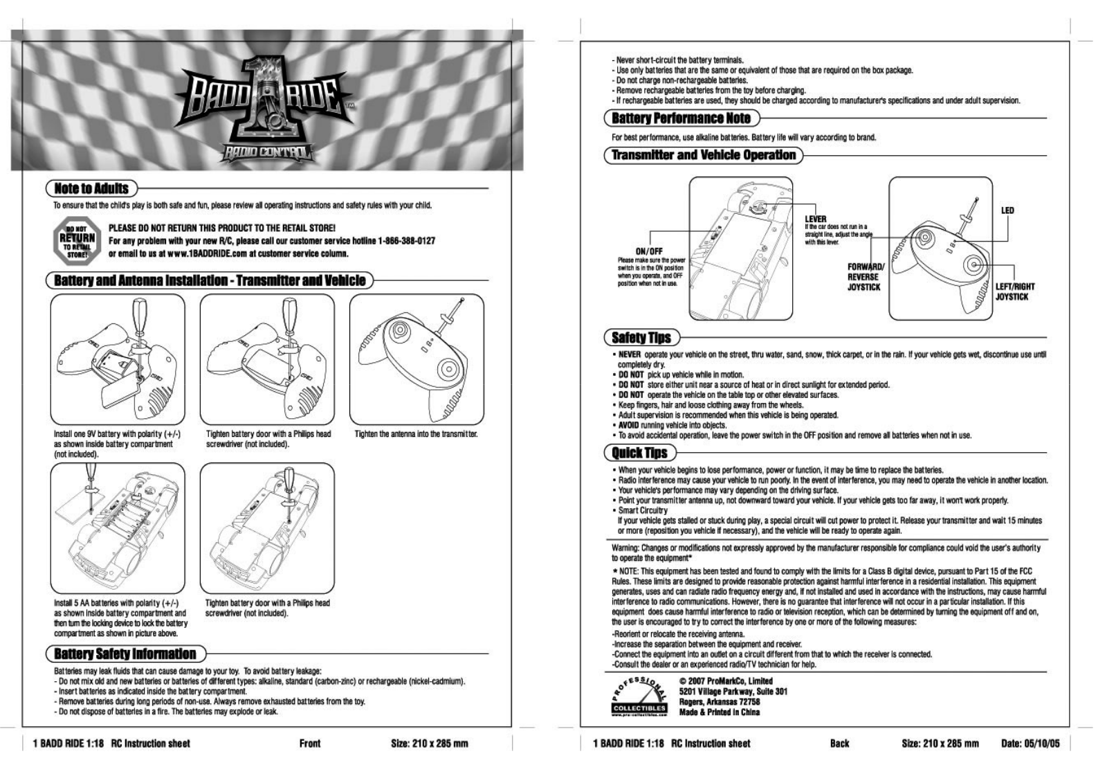 XQ Toys 1118027, 1118049 Users Manual