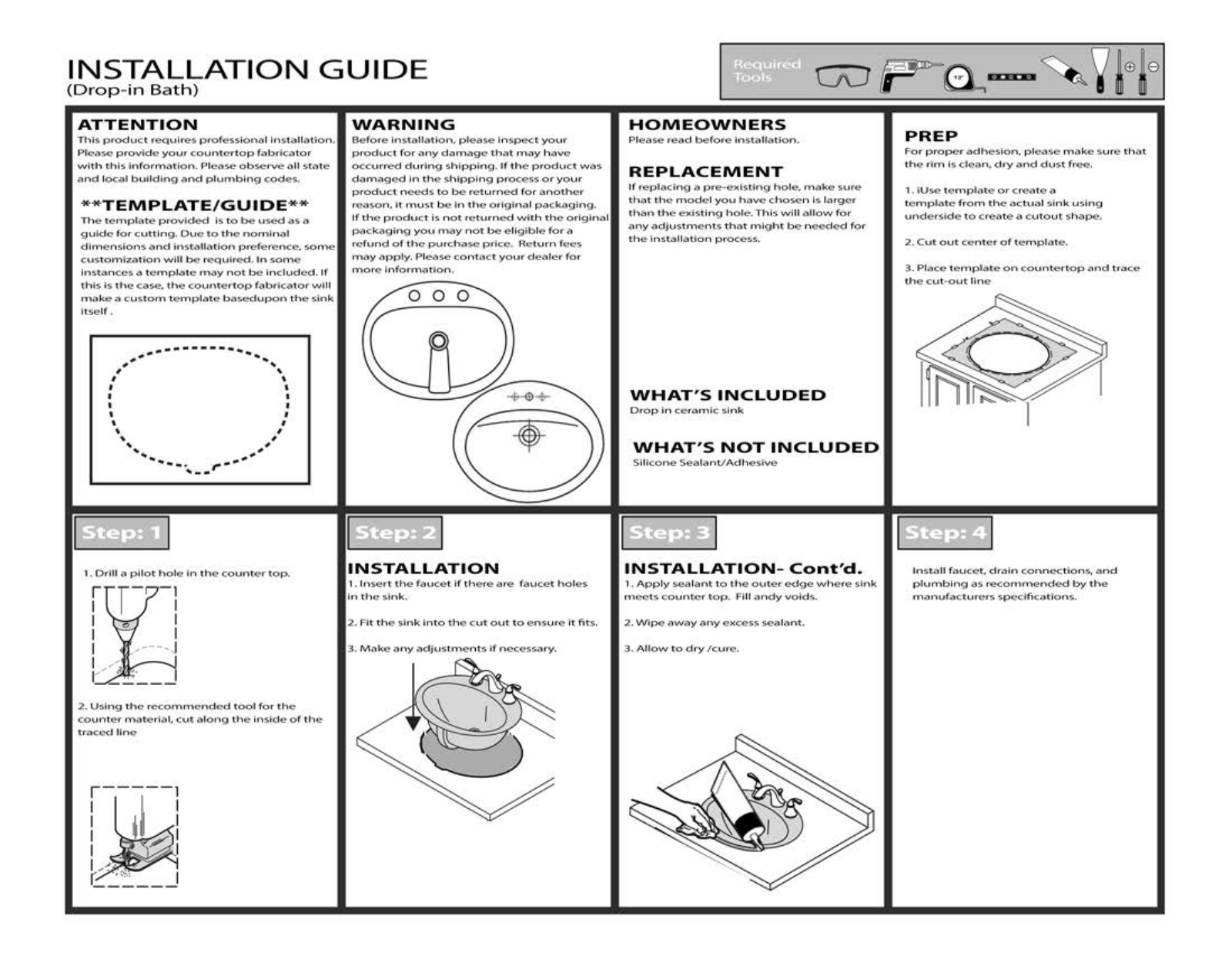 Nantucket DI2114R Installation Manual