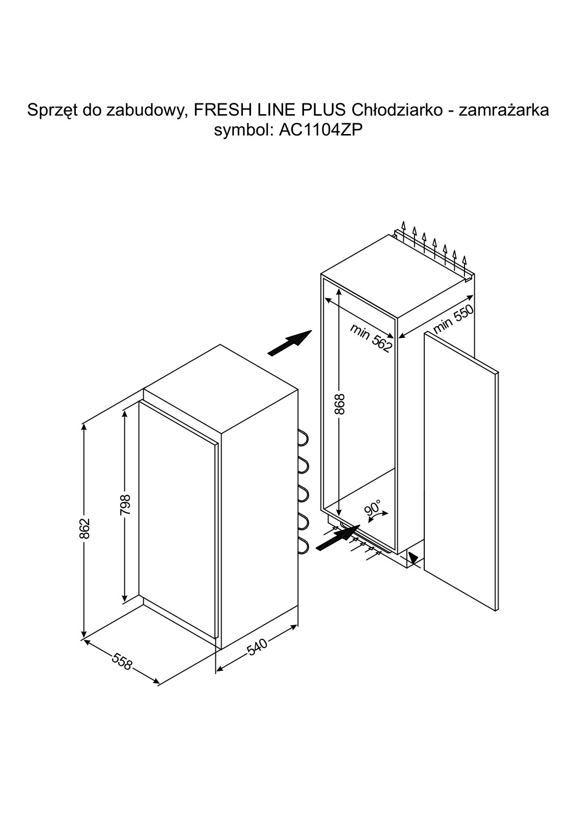 Amica AC1104ZP User Manual