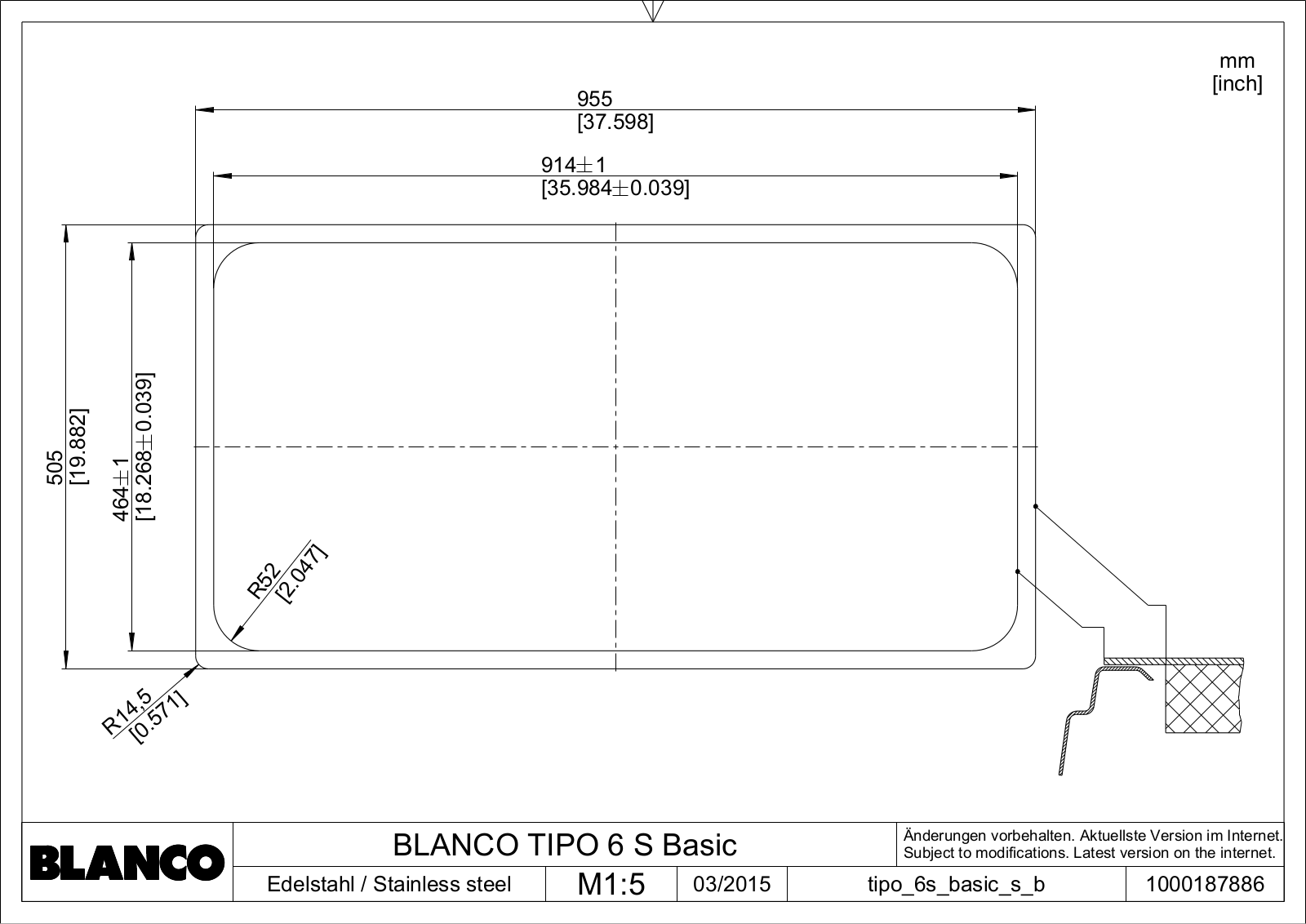 Blanco Tipo 6S Basic Schematics