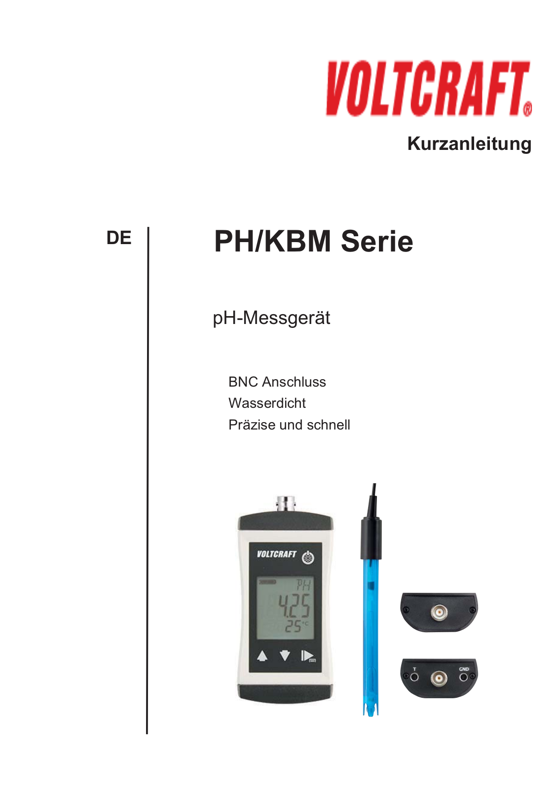 VOLTCRAFT KBM-110 User guide