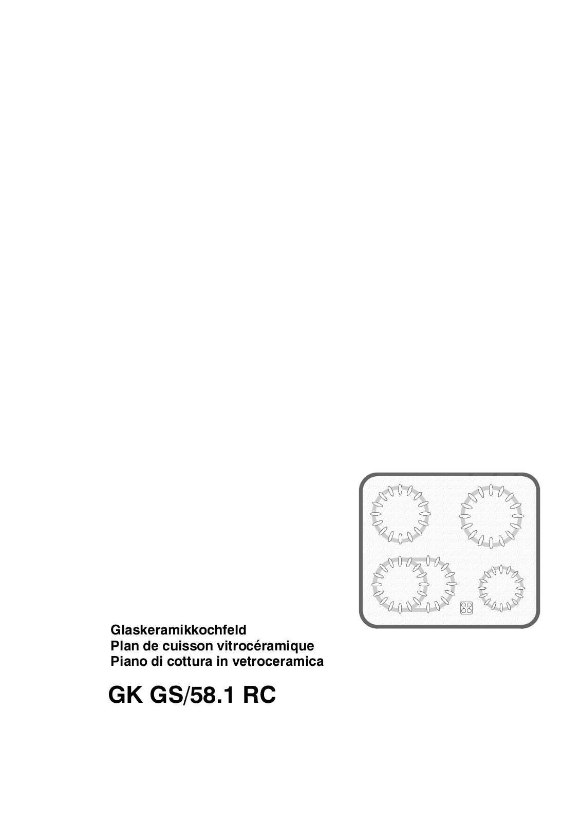 Therma GKGS/58.1RC User Manual