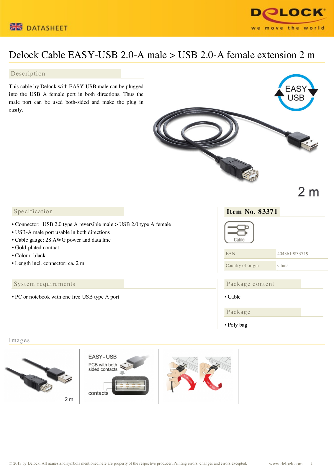 DeLOCK 83371 User Manual - ManualMachine.com