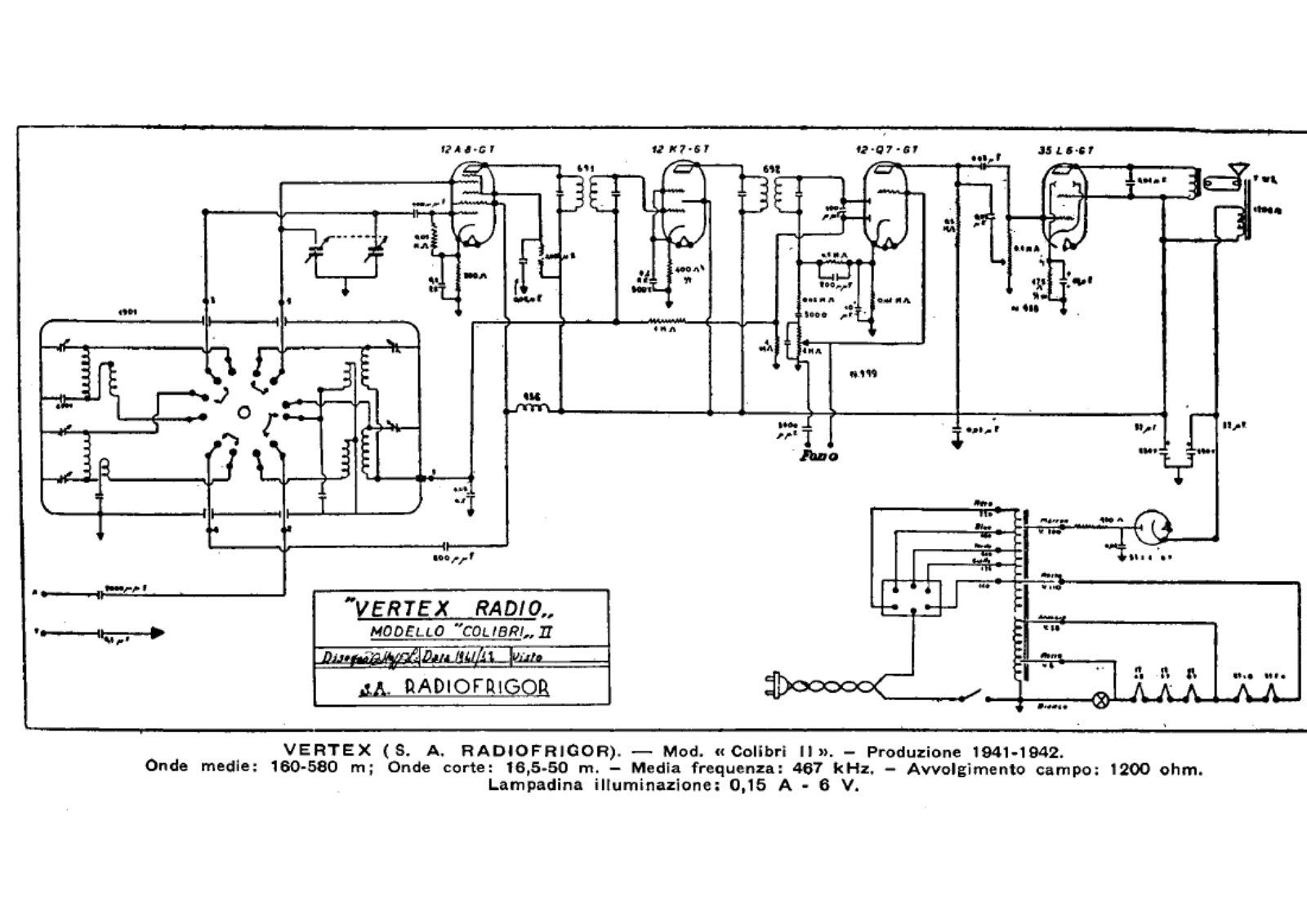 Vertex frigor colibri ii schematic