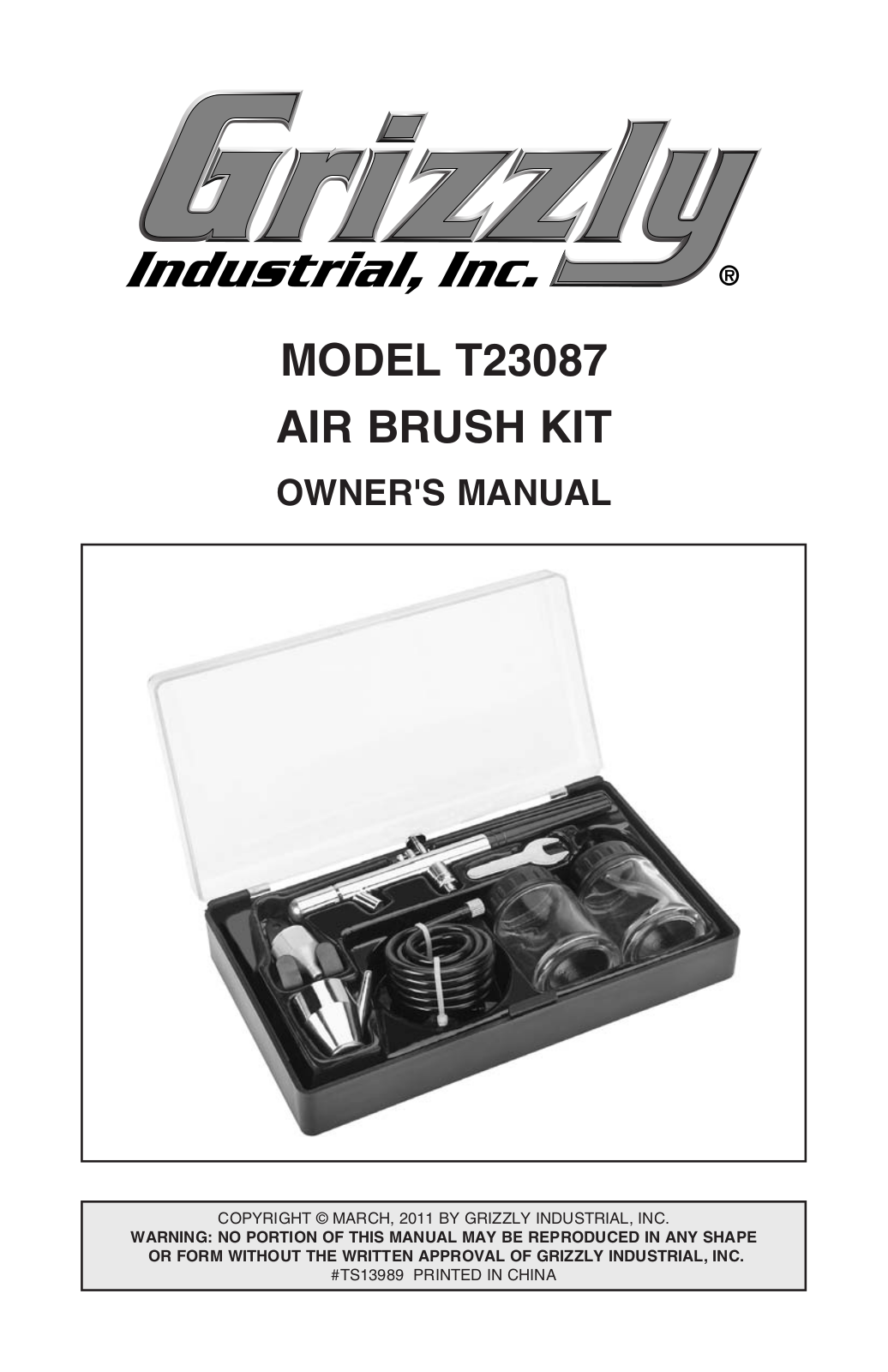 Grizzly T23087 User guide - ManualMachine.com