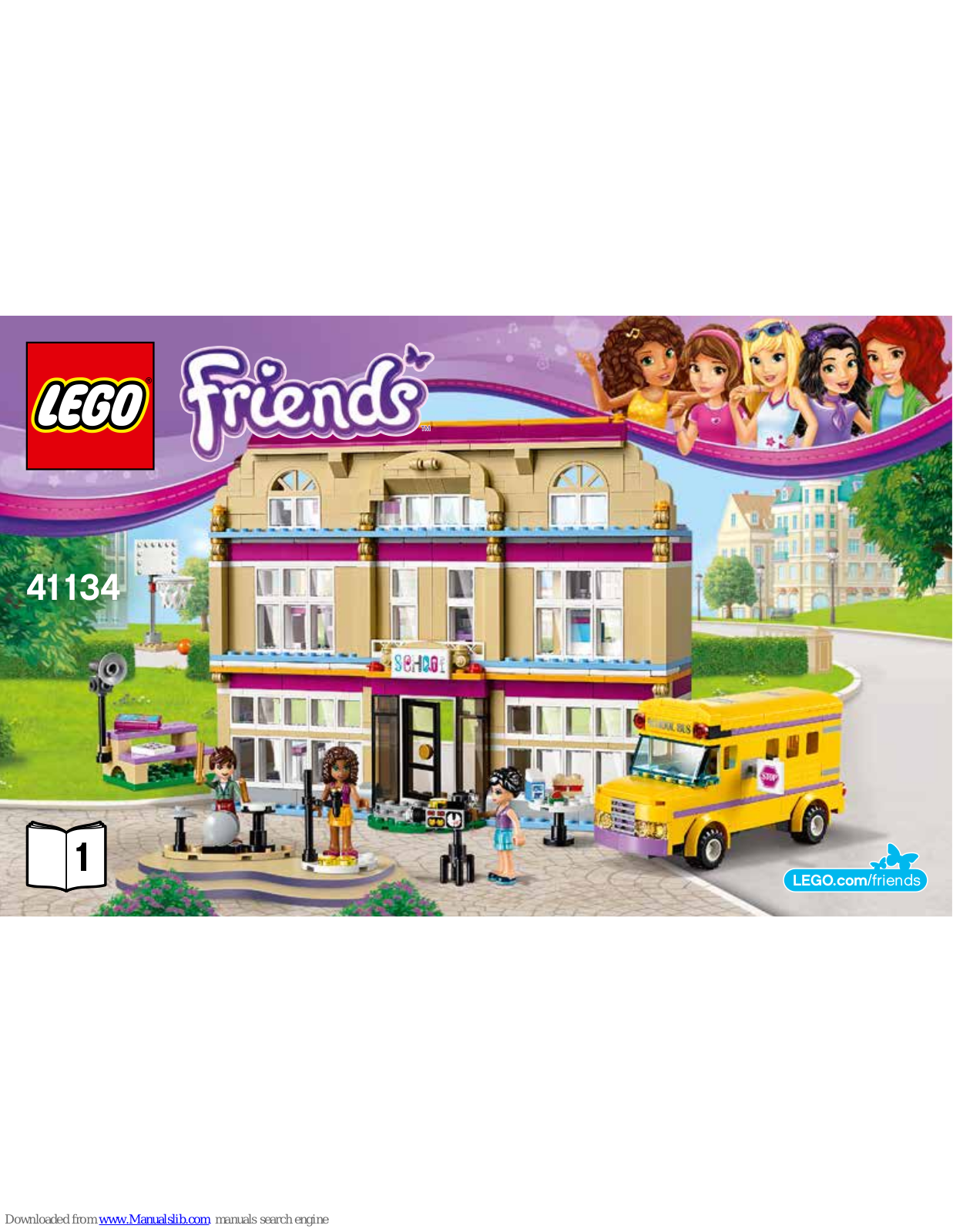 LEGO FRINEDS 41134, FRIENDS 41095, 41134, 41126 Building Instructions