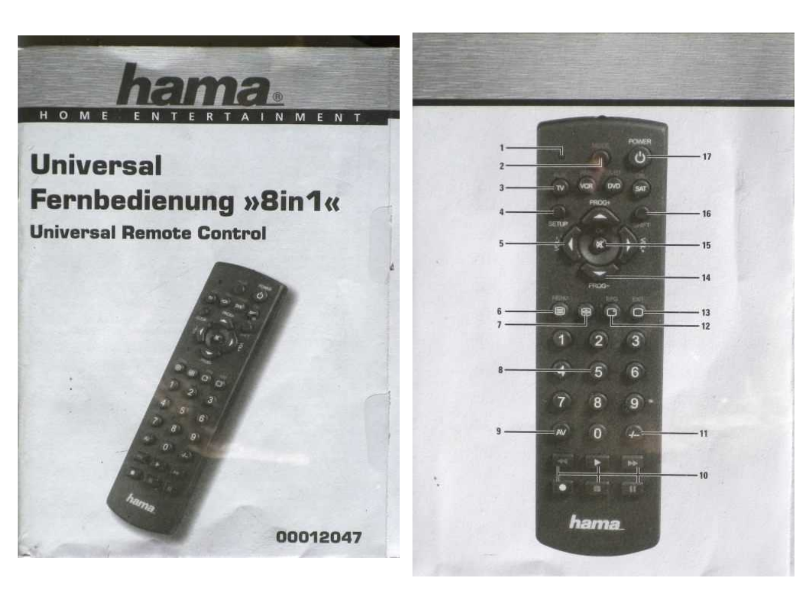 HAMA 00012047 User Manual