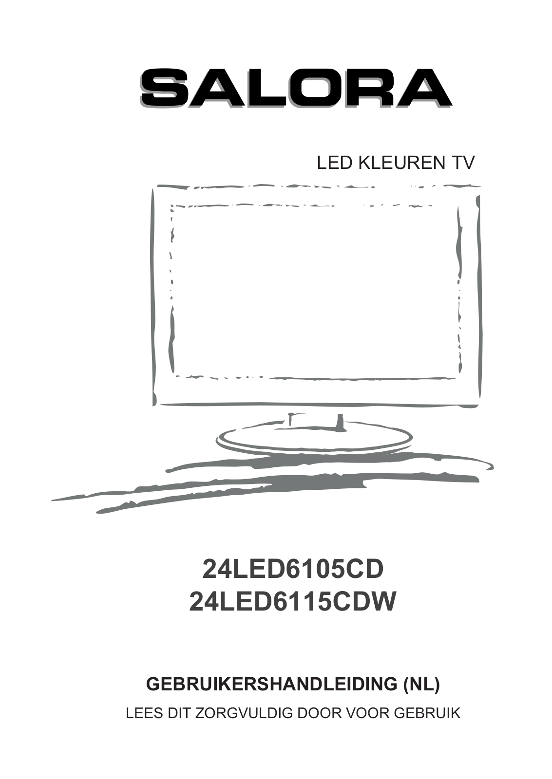 Salora 24LED6115CDW User Manual