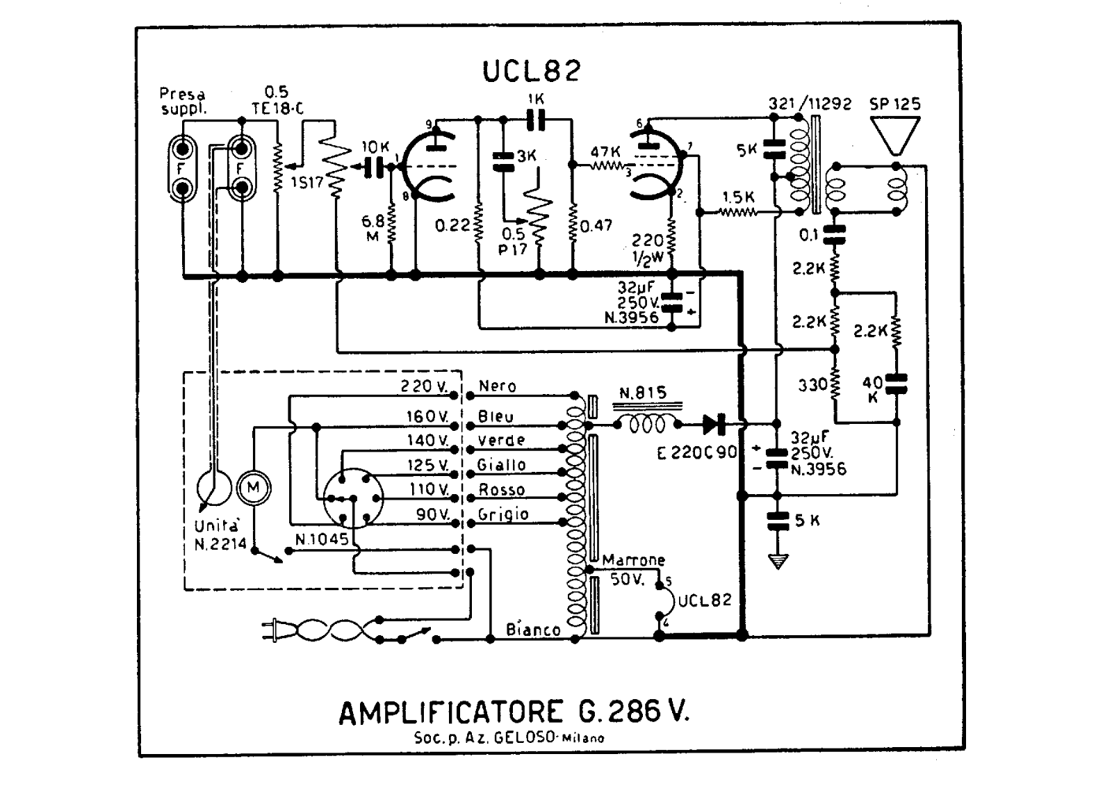 Geloso g286v schematic