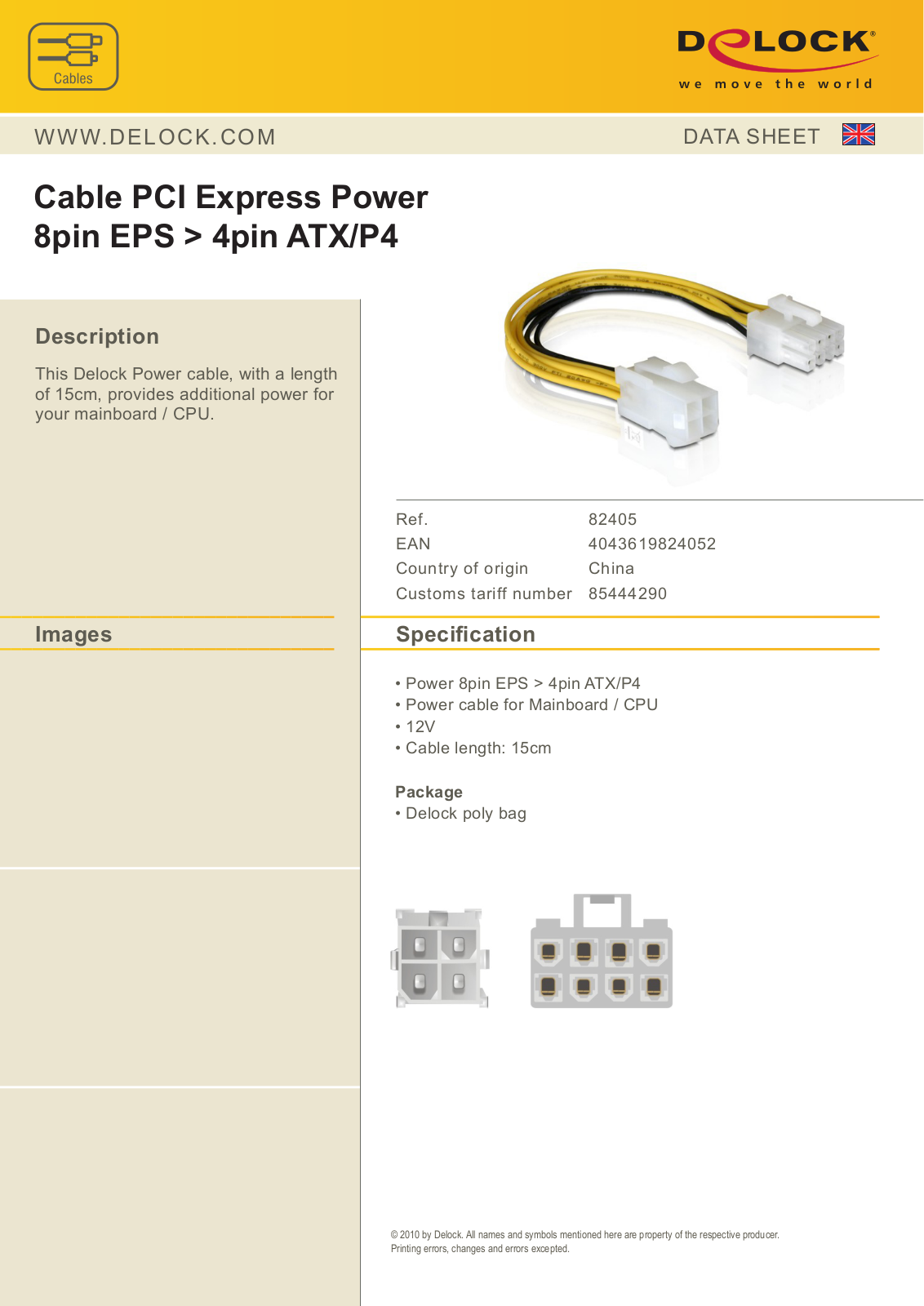 DeLOCK 82405 User Manual