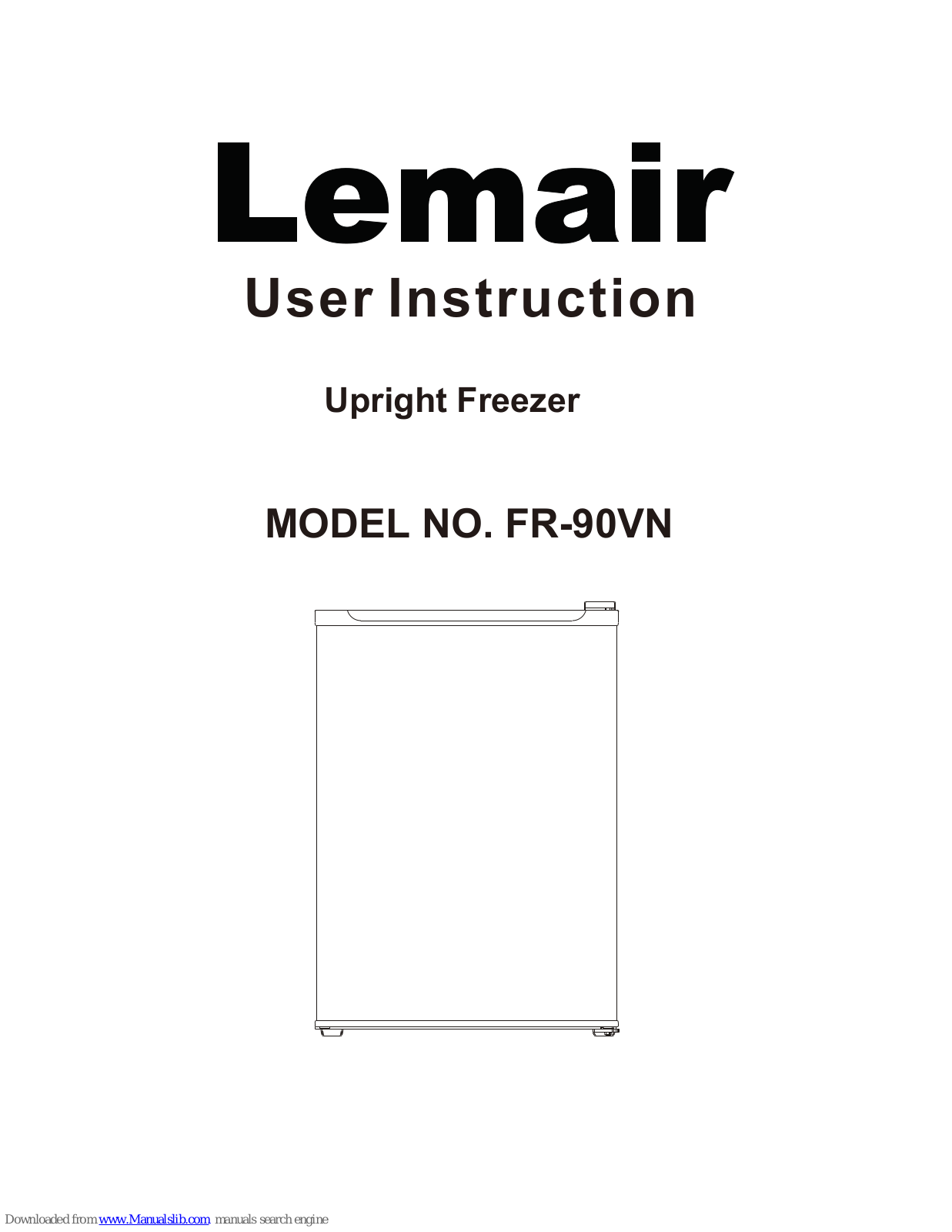 Lemair FR-90VN Instructions For Use Manual