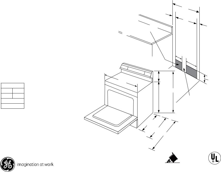 GE JB620DF Specification