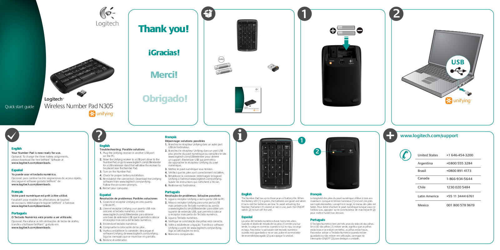 Logitech N305 User Manual