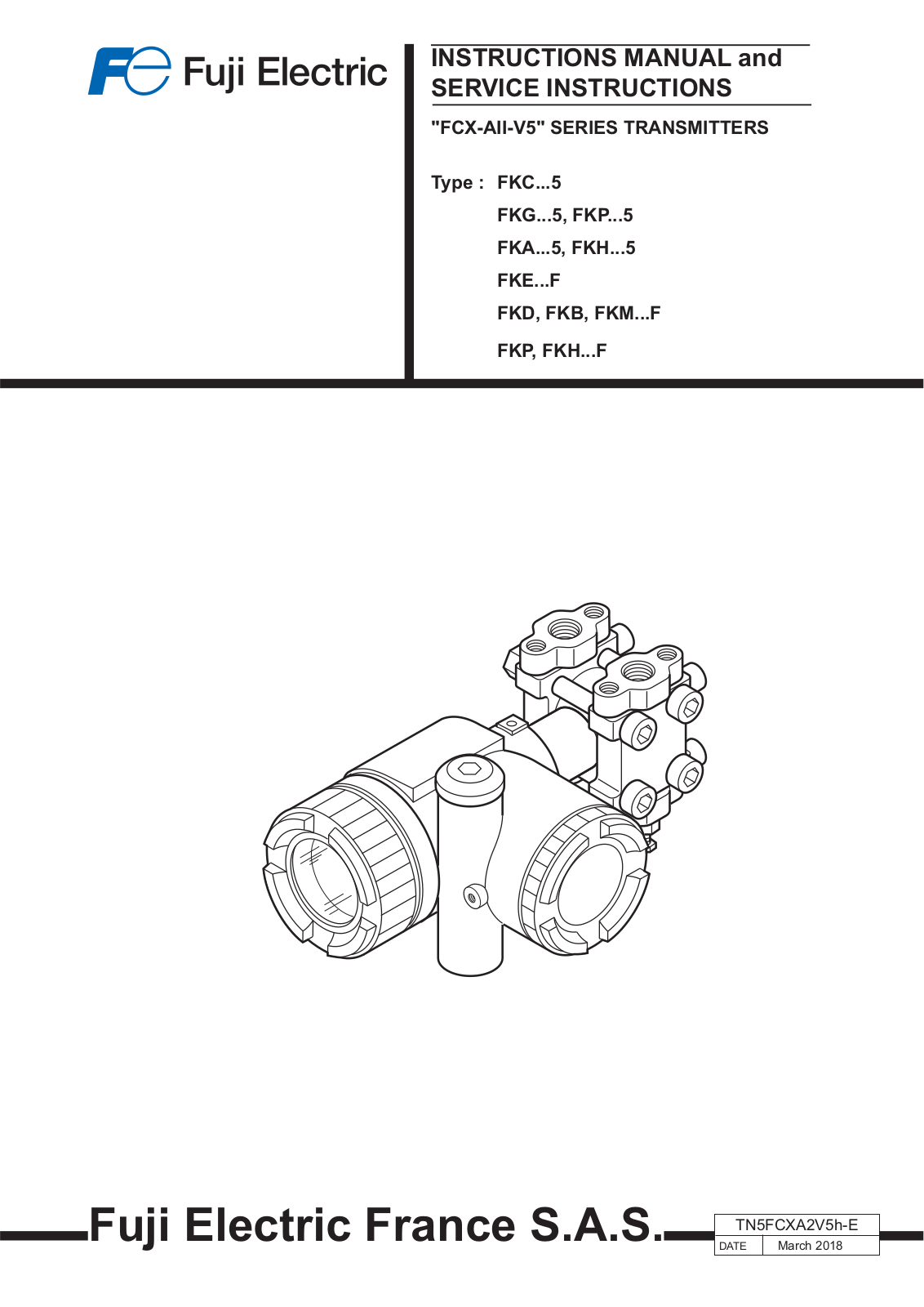 Fuji Electric FKC Operating Manual