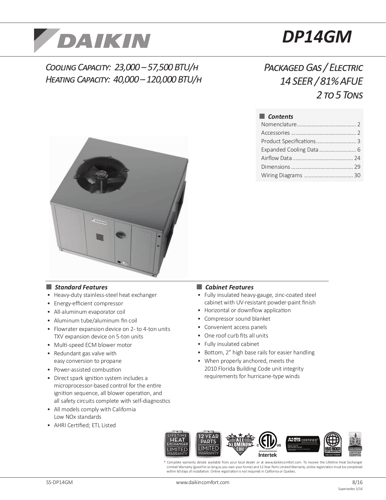 McDaniel Metals DP14GM User Manual