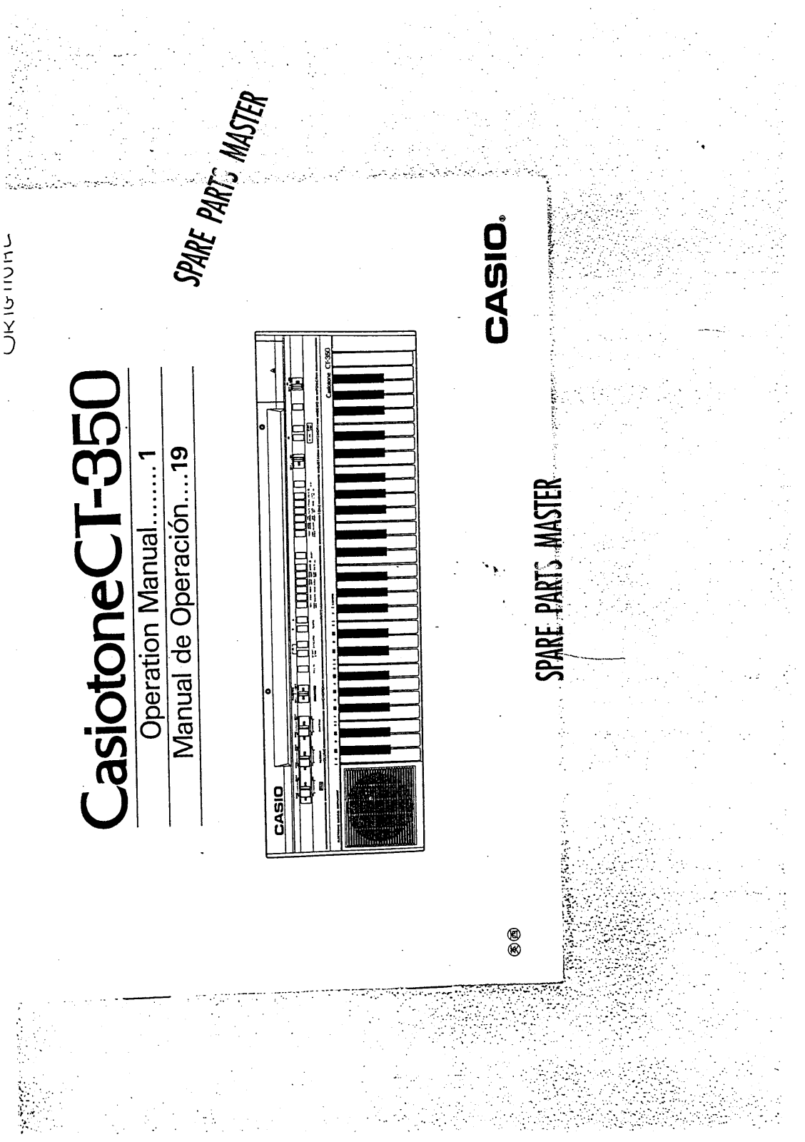 Casio CT-350 User Manual