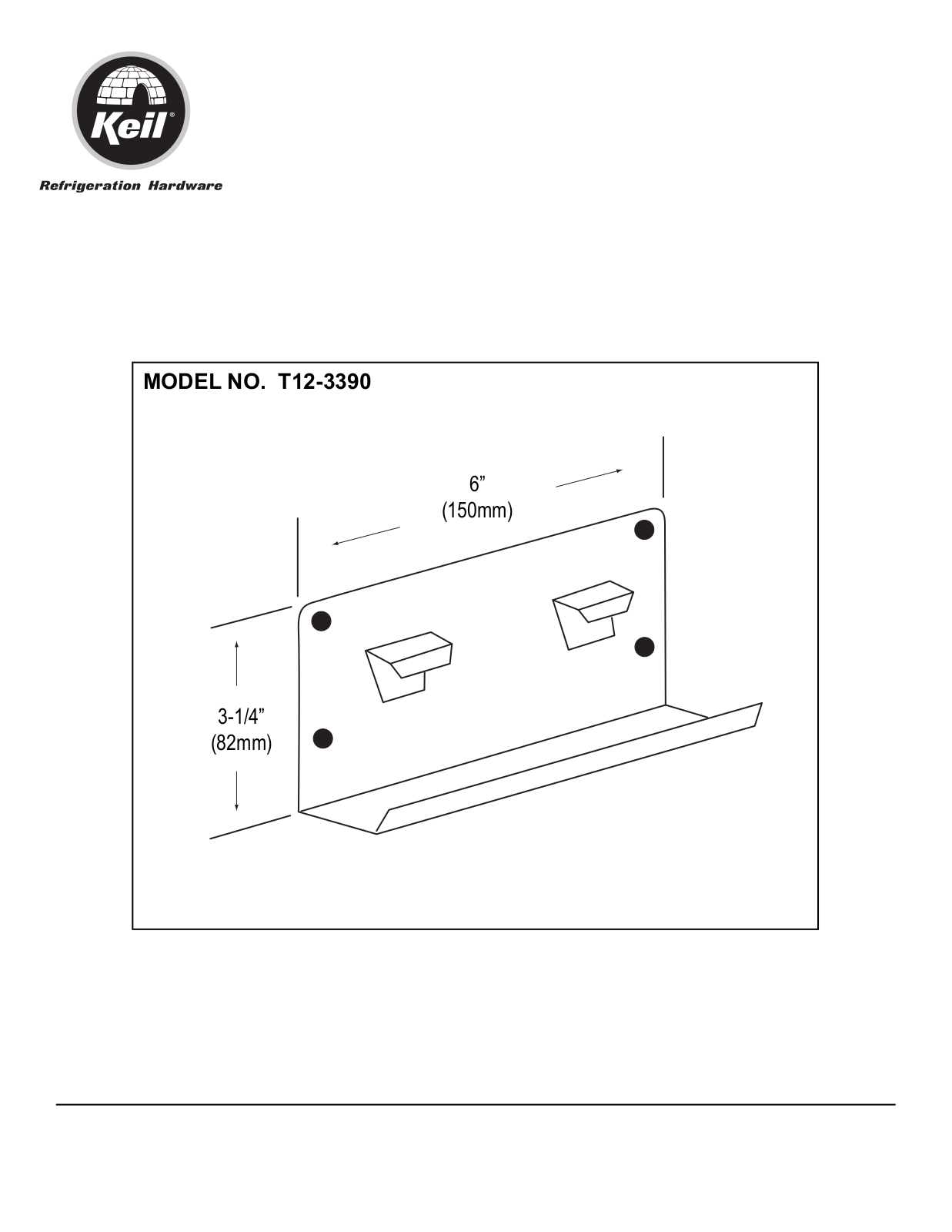 Component Hardware T12-3390 User Manual