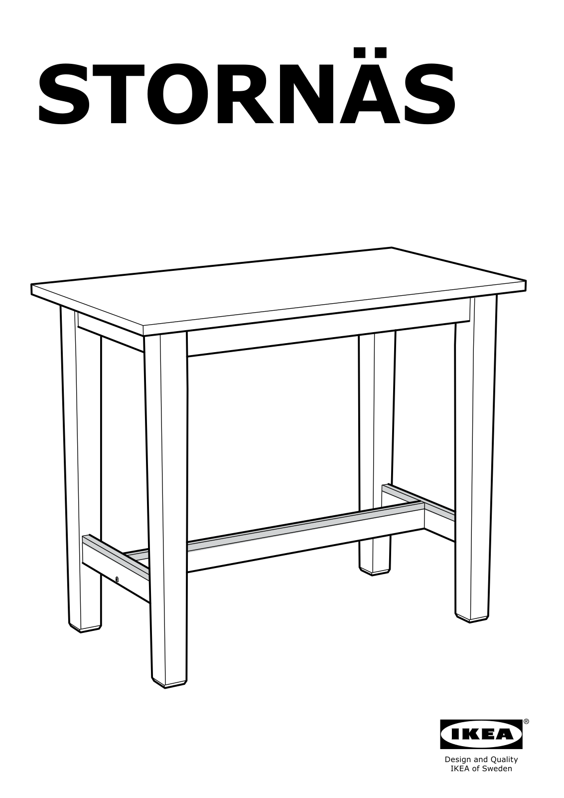 Ikea 70217652 Assembly instructions