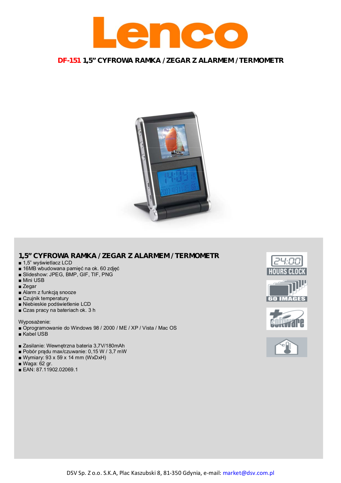 Lenco DF-151 BROCHURE