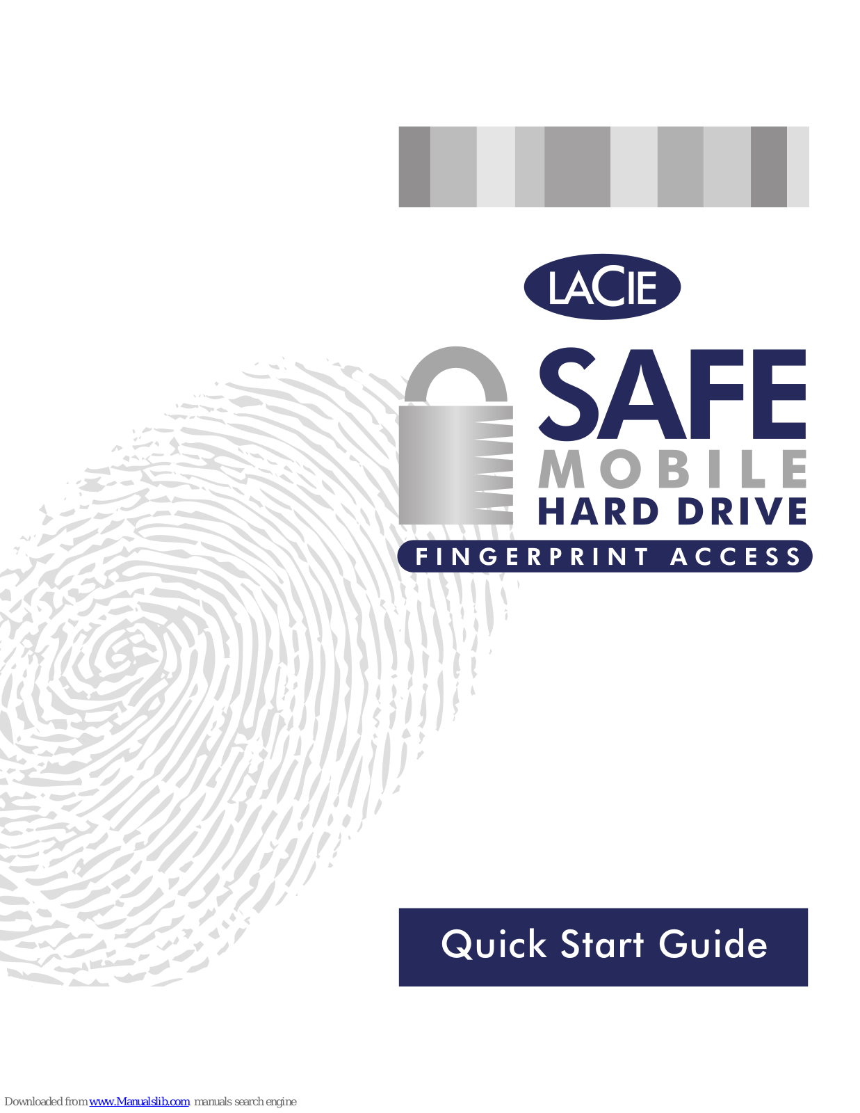 LaCie 300818 - SAFE Mobile 120 GB External Hard Drive, 300818 Quick Start Manual - ManualMachine.com