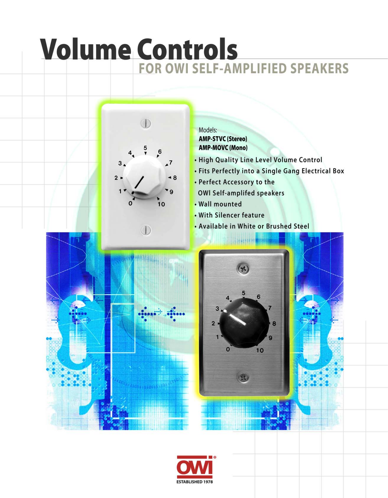 OWI AMPMOVC, AMPSTVC User Manual - ManualMachine.com