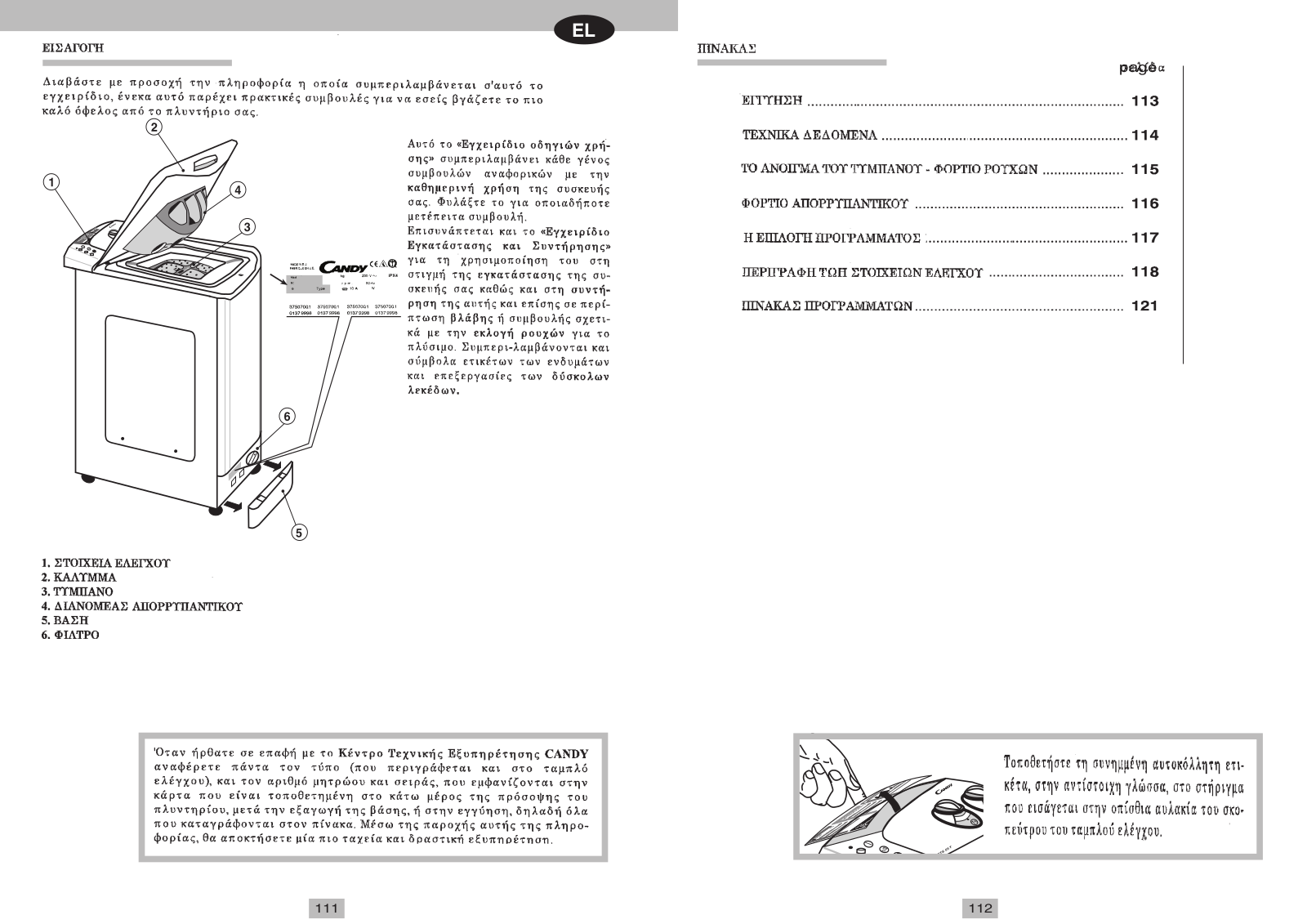 Candy CTS55TUNI User Manual